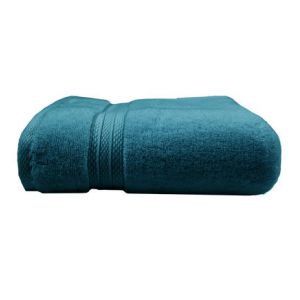 Garnier Thiebaut Drap de bain pur coton 550 g/m² Elea Bleu Garnier-thiebaut - Couleur Bleu - Taille M