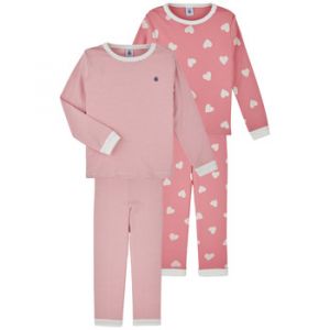 Petit Bateau Pyjamas / Chemises de nuit 2 PYJAMAS Rose - Taille 6 ans,8 ans,10 ans,12 ans