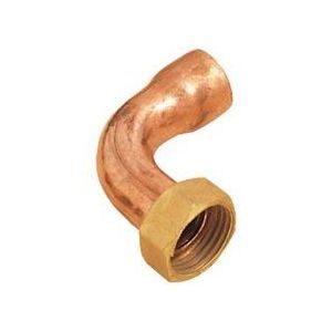 Altech Raccord 2 pièces coudé douille Cu 15-21-12 8002AGcu (sachet de 2 pièces)