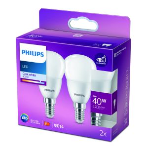 Image de Philips Ampoule Led E14 40w - Le Lot De 2