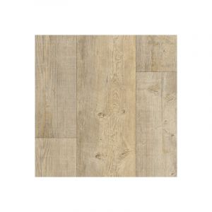Décoweb Sol Lino Eco - Imitation parquet bois blanc vieilli - 4 x 3m