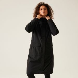 Regatta Veste Longue Imperméable Yarli Pour Femme Noir, Taille: 46 - Réduction - Vendredi noir reduction