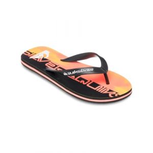 Quiksilver Tongs Molokai Art 25 orange noir - 40