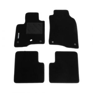 Jeu de tapis de sol 4 pièces velours noir Fiat Panda type 312 à partir de l'année 2016 71808114