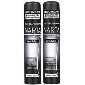 Image de Narta Déodorant Homme Atomiseur Invisimax Efficacité 24h - 200 ml