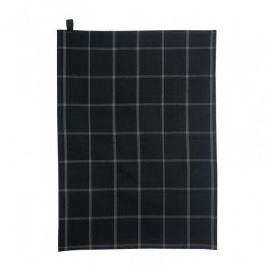 Vivaraise Torchon recycle Doha Winkler 50 X 70 NOIR