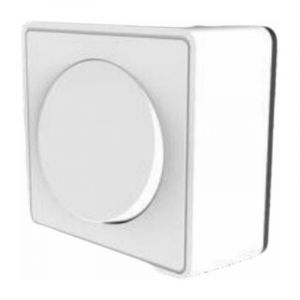 Zenitech Interrupteur complet va et vient 10A en saillie blanc - gamme Vulco