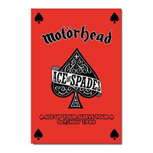 Buck Grupo Erik - Poster Motorhead Ace Up Your Sleeve Tour - Deco Maison, Decoration Murale, Affiche Décorative