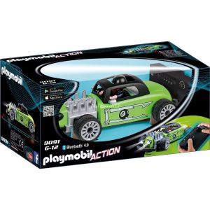 Playmobil 9091 Action - Voiture de course verte radiocommandée