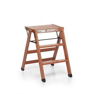 Image de Foppapedretti Tialzo Tabouret Pliant, Noyer