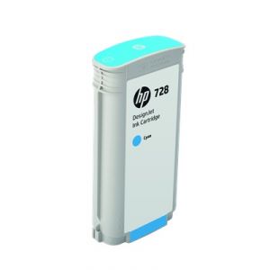 HP F9J67A - Cartouche d'encre cyan n°728 130ml