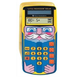 Texas instruments Little Professor Solar - Calculatrice de poche solaire pour enfant