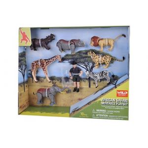 Wild Republic Jeu Safari junior 10 x 7 cm 10-pièces