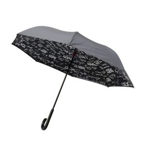 Parapluie paris gris en acier et polyester