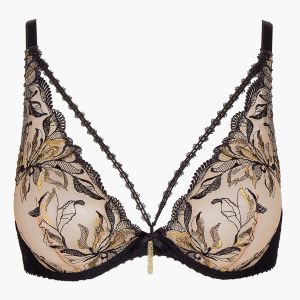 Aubade Soutien-gorge triangle plongeant armatures gris