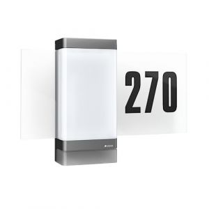 Steinel 067205 - Numéro de maison LED avec détecteur L270SC LED/7,8W/230V IP44