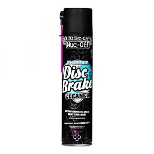 Muc-Off Nettoyant Frein Vélo - 400 ml - Nettoyant Frein à Disque de Vélo à Action Rapide et à Séchage Rapide - Nettoie en Profondeur et Lubrifie les Plaquettes et Disques