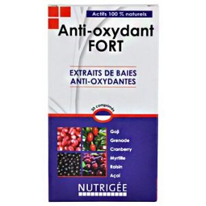 Nutrigée Anti-oxydant fort, 60 comprimés