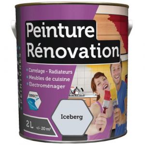 Image de Reca Peinture renovation satin Batir - 2L iceberg,