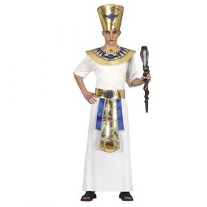 Déguisement pharaon égyptien oudjat horus ado - 14/16 ans - blanc - guirca 77867