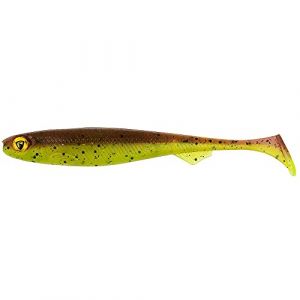 Image de Fox Rage Slick Shad Ultra Leurre en caoutchouc UV Vert Pumpkin 11 cm