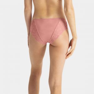 Culotte en dentelle - Rose