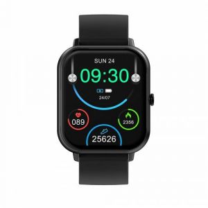 Montre connectée DCU Curved Glass Pro noire