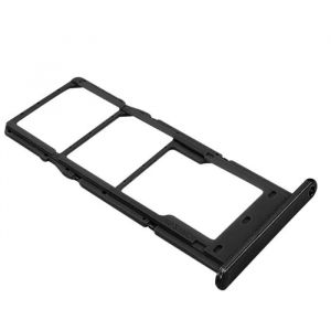 Image de Compartiment Sim pour Samsung Galaxy A14 4g et 5g Dual Nano Sim + Micro-sd Noir