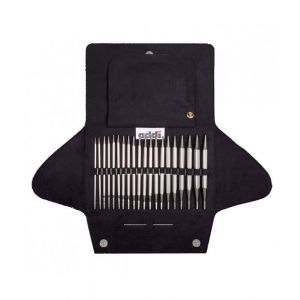 Addi Set Aiguilles à tricoter interchangeables Basic Click Noir - Noir