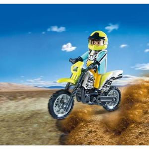 Image de Playmobil 5525 Sports et Action - Moto Enduro