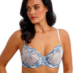 Soutien-gorge Classique à armatures bleu