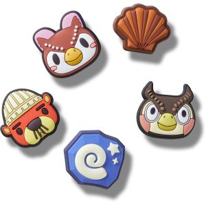 Crocs Accessoires Animal Crossing Collector 5Pck Multicolore - Taille Unique