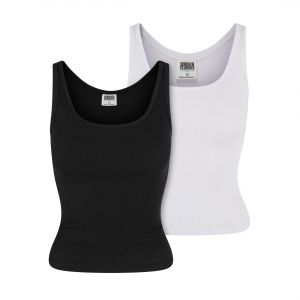 Urban classics Débardeur femme Organic Basic (x2)