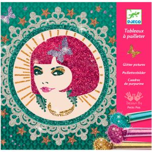 Image de Djeco Tableaux à pailleter : Cléo pop et rock