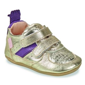 Easy Peasy Baskets basses enfant MY PRE BASKET VELCRO Doré - Taille 18,20,21,22,23