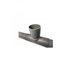 Espinosa - Selle de branchement pvc 250x100 mm &agrave; 90 degr&eacute;, longueur de 30cm.