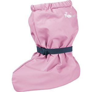 Playshoes Chaussons de pluie avec doublure en polaire rose - Taille M