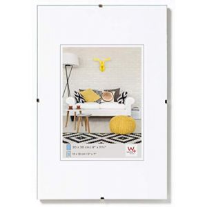 Walther design cadre photo verre transparent21 x 29,7 cm (DIN A4) Cadre porte-documents sans cadre RB130K