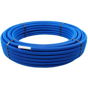 Arcanaute Tube multicouche prégainé bleu - Ø26 x 3 - Alu 0,65mm - 50 mètres