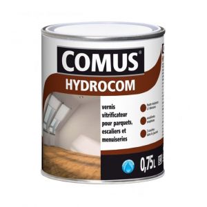 Image de Comus Vitrificateur Hydrocom SAS - Mat Soie incolore 1680 - 0.75 L - 13052