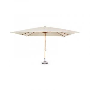 Iperbriko - Parasol de jardin Syros 3 x 4 coloris naturel