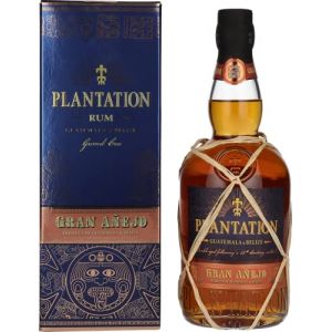 Image de PLANTATION RUM - Gran Añejo - Rhum Vieux Ambré - Origine : Guatemala - Notes de Vanille & Epice - 42 % Alcool - 70 cl