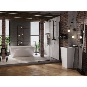 Azura home design Baignoire îlot EVITA 160 x 80 cm