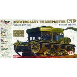 Image de Mirage Universal Traktor C7p Mit Fotoätzteilen- 1:72e Hobby