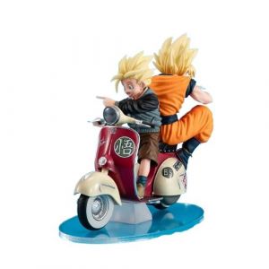 Diorama Dragonball Z Desktop Real McCoy Super Saiyan Son Goku et Son Gohan