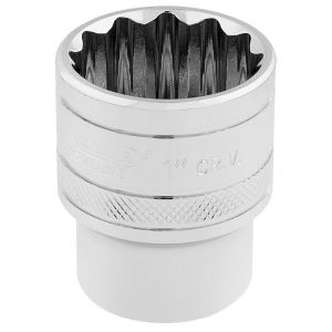Draper Tools H-AF/B 1/2in Square Drive Hi-Torq 12 Point Socket 1in