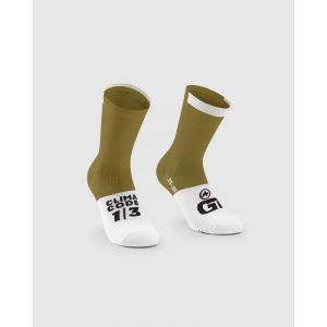 Assos GT Socks C2 - Chaussettes vélo Millennio Ocher 35 - 38