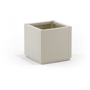 Stefanplast Bac a fleur - ETHICA - Craie - Carré - 38 L -