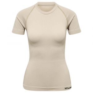 Hummel T-shirt à Manches Courtes Sans Couture Cleaa M Chateau Gray
