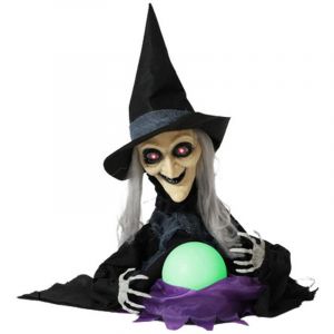 Décoration d'halloween sorcière BigBuy Home